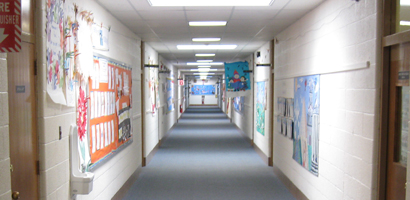 Public Schools of the Tarrytowns - School Hallway