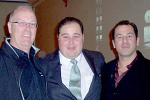David Bowlby, Director, Feed Them Ministries, Matthew Gulotta, Executive for Wowgreen and Frank Dias, VP Sales for Wowgreen