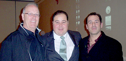 David Bowlby, Director, Feed Them Ministries, Matthew Gulotta, Executive for Wowgreen and Frank Dias, VP Sales for Wowgreen