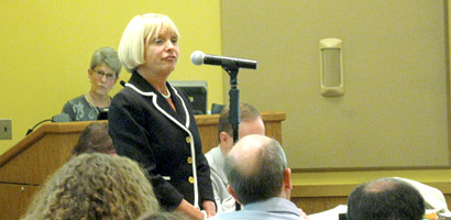 Irvington School Superintendent Kathleen Matuziak