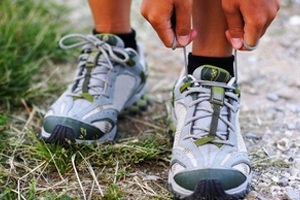 It's that time. Lace 'em up and get outdoors!