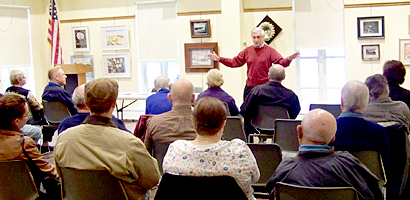 Conrad Geller, a Medicare Rights Center volunteer of the Senior Benefits Information Center.