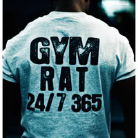 Gym rat t-shirt