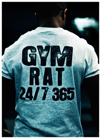 Gym rat t-shirt