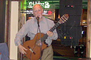 Dominic Chianese playing at J.P. Doyle's