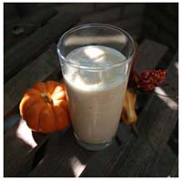 Pumpkin smoothie