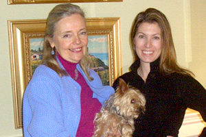 Barbara Sternau and Kitty Burruss