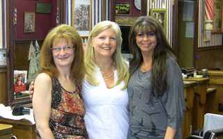 Stylists Patti, Kim, and Antoinette