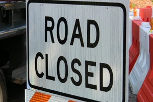 Road Closed in Briarcliff