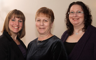 Allison Boldyrev, Eleanor Miscioscia and Christine Miscioscia.