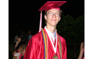 Andrew Eagan, 2012 Sleepy Hollow Highschool Valedictorian