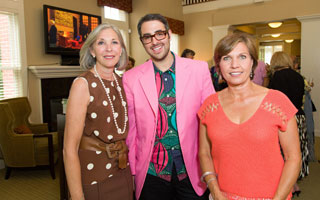 The Club Advisory Board Member Susan Yubas, Ari Seth Cohen and Santhe Phillips of Integrated Development Group