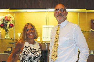 Michael Evans and Jill Rosker of Holston Jewelers