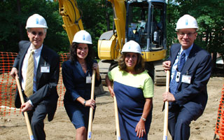 Work starts at Robin's Nest Child Care Center, Phelps Memorial Hospital