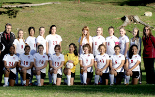 EF academy girls soccer team