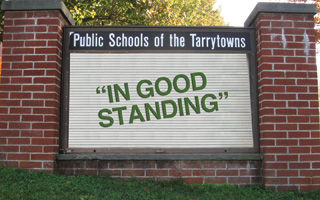 Tarrytown public schools In Good Standing