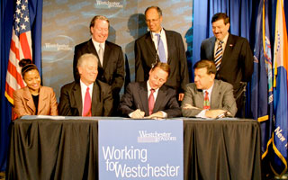 County Executive Robert Astorino signs 2013 budget