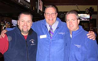 Nick Bell, Tom Conklin and Brian Doyle