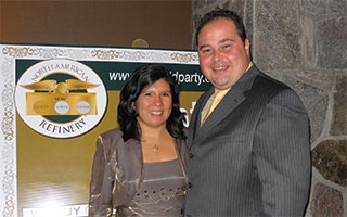 Matt and Cinthia Gullotta of North American Refinery