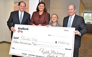 Keybank makes $15000 donation