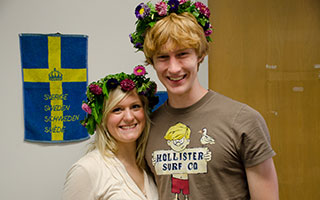 EF Culture Fair May 17th Students from Sweden