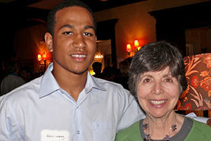 Edwin Lopez and Susan Goodwin Students Inside Albany Program