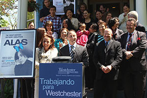 County Exec Robert Astorino with Westchester Hispanic Coaltion