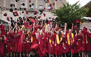 Graduates at EF International Academy