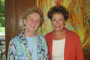Ann Grow and Concetta Stewart of Mercy College