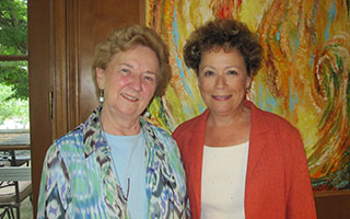 Ann Grow and Concetta Stewart of Mercy College