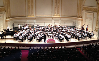 2014 High School Honors Performance Band performs at Carnegie Hall