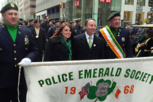 Rob Astorino at NYC St. Patrick's Day Parade