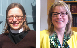 Reverend Sandra Seaborn and Rabbi Jennifer Jaech