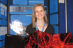 Sleepy Hollow’s Elizabeth Sobolik at the Intel International Science and Engineering Fair.