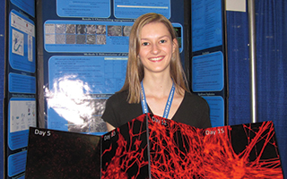 Sleepy Hollow’s  Elizabeth Sobolik at the Intel International Science and Engineering Fair.