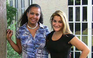 EF Host Family Coordinators L. to R. Maria Phillips and Nadia Gomez