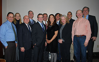 Board members (left to right) include: Herb Oringel, former chair of NWEAC; Sara Goddard, Chair, Rye Sustainability Committee; Christopher Burdick, Supervisor, Town of Bedford; Tom Roach, Mayor, City of White Plains; Dan Chorost, Partner, Sive, Paget & Riesel; Michael Spano, Mayor, City of Yonkers; Nancy Seligson, Supervisor, Town of Mamaroneck; Noam Bramson, Mayor, City of New Rochelle; Laura Rossi, Senior Program Officer, Westchester Community Foundation; Camilio Patrignani, CEO, Greenwood Energy; Michael Gordon, CEO, Joule Assets; and Peter McCartt, former chair of SWEAC, chair of Eastchester Environmental Committee.  