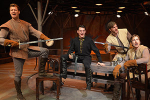 Mordred and knights Camelot Westchester Broadway Theatre