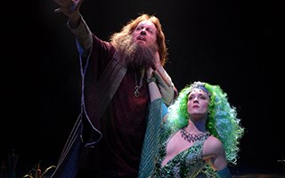  Martin Van Treuren as Merlin and Emily Brockway as Nimue