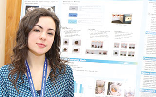 Junior Dominique Marchini won first place in her category at this year’s  Westchester Science and Engineering Fair.