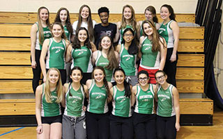 The Irvington girls winter track team was crowned the  NYSPHSAA Scholar-Athlete State Champions.