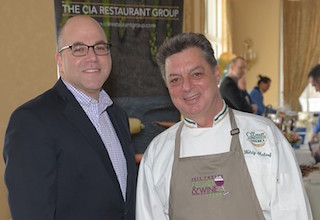 From Left to Right: Phelps President and CEO, Daniel Blum. World renowned chef, Waldy Malouf.