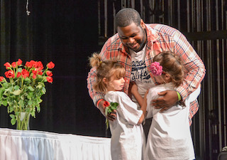 Two members of the Sleepy Hollow Class of 2027 bid a member of the Class of 2016 goodbye.