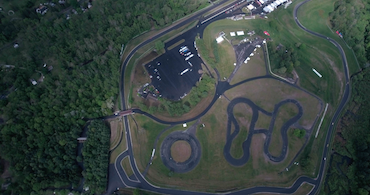 Lime Rock Park seen from above