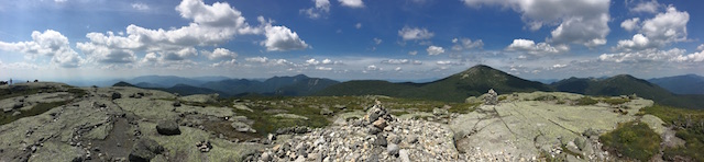 Panoramic view from the summit of Mount Skylight - By Lucio C. Battista