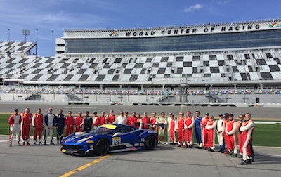 Ferrari Challenge drivers competed in two races prior to the 24 Hours of Daytona
