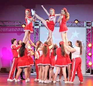 OHS students performed Bring It On: The Musical in a dress rehearsal March 22.