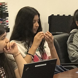 Sleepy Hollow students create Wearable Technology at IBM’s Go Girls TechKnow Camp.