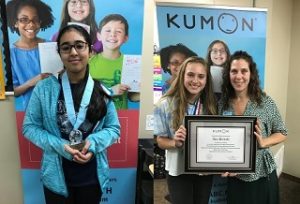 Riya Raina Anna Brijeski Kumon Awards