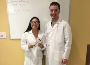 Xia Saavedra and Jeff Staples, Regeneron